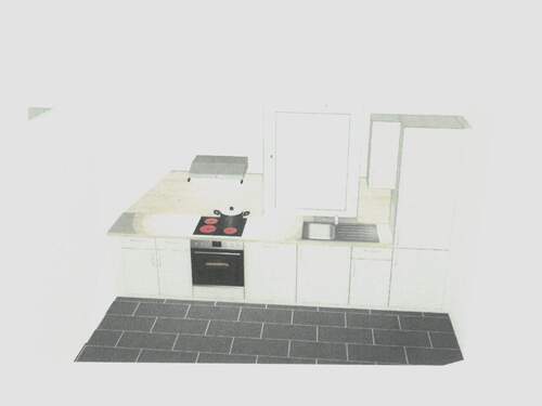 WE 04_DG rechts - Einbauküche - Schematische Darstellung - Ankommen und Wohlfühlen - Erstbezug in bester Lage