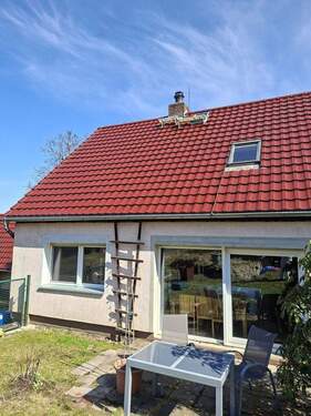 Große Tür zum Garten - 