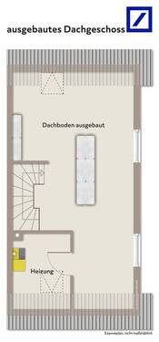 ausgebautes Dachgeschoss - 