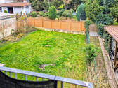 Balkonblick auf Garten - 