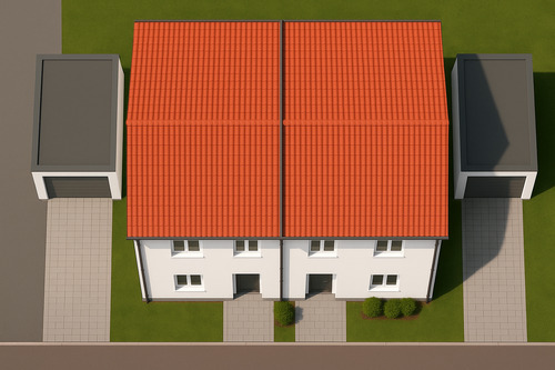 Draufsicht 2.png - Doppelhaushälfte mit 100,00 m² in Ingolstadt zum Kaufen