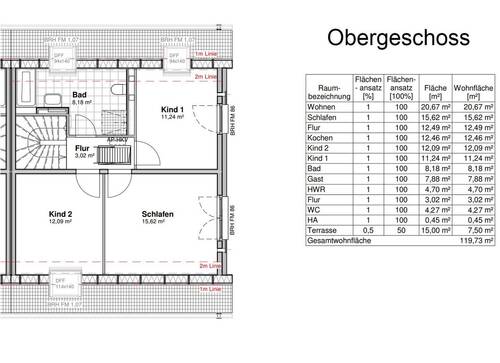 Obergeschoss - 