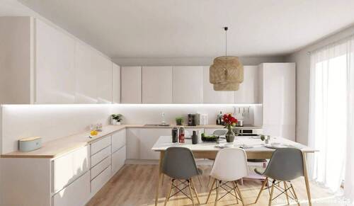 Küche - Doppelhaushälfte mit 119,70 m&sup2; in Müllrose zur Miete