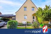 Hausansicht von der Straße - Mehrgenerationen in WerneuchenTiefensee: EFH und mass.Nebengebäude mit ELW, ruh. Lage, 569 m² Grdst