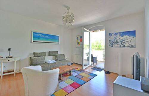 Wohnzimmer - Etagenwohnung mit 57,20 m&sup2; in Fuldatal / Ihringshausen zum Kaufen