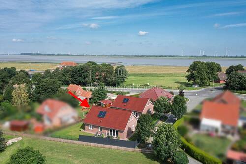 Bild 1 - !!Senioren aufgepasst!! Ebenerdiges Wohnen mit Carport und Terrasse, Nähe Ditzum