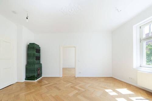 Schlafbereich mit Original Ofen - 