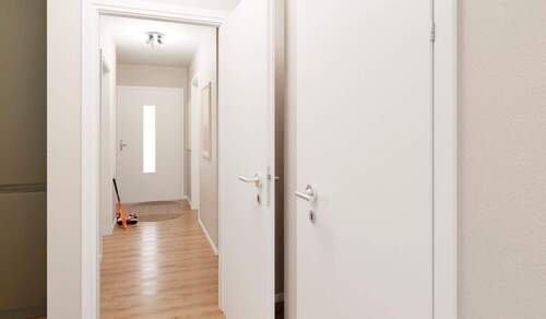 Eingangsbereich Ihres neuen Zuhauses! - Doppelhaushälfte mit 112,40 m&sup2; in Großpösna zum Kaufen