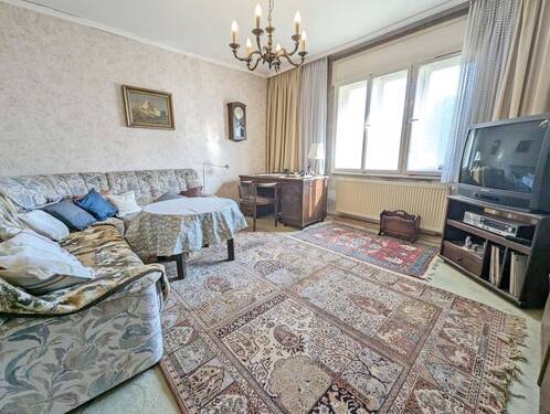 Wohnzimmer - 3 Zimmer Etagenwohnung zum Kaufen in Mannheim