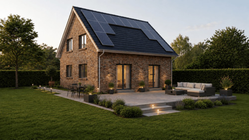 Planungsbeispiel - Ihr Traum vom Eigenheim – Neubau auf sonnigem Grundstück in Ahrensburg