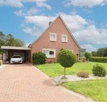 Charmantes Einfamilienhaus mit Garten, Garage und Carportstellplatz in Großefehn