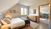 Schlafzimmer Obergeschoss virtuell gestaltet - 