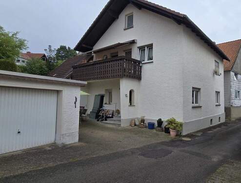 Süd-Westansicht - Wohnen mit Platz, Charme und Potenzial