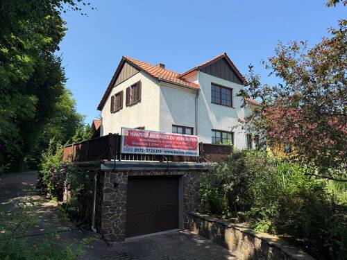 Bild 1 - Großzügiges Grundstück mit zwei Einfamilienhäusern in bevorzugter Lage von Weinböhla