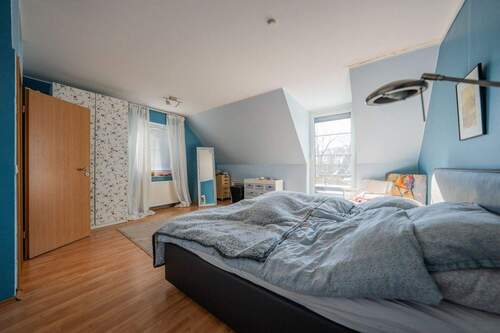Schlafzimmer - Doppelhaushälfte mit 107,00 m&sup2; in Schwalmtal zum Kaufen