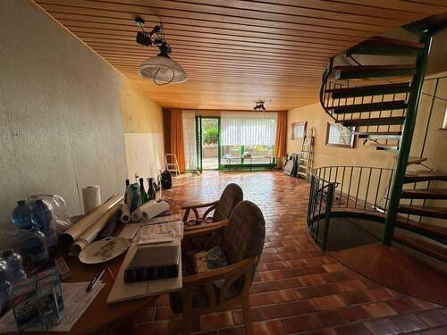 Wohnzimmer - Reihenendhaus mit 120,00 m² in Ehningen zum Kaufen