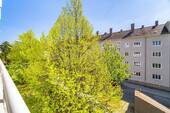 Ausblick vom Balkon - 