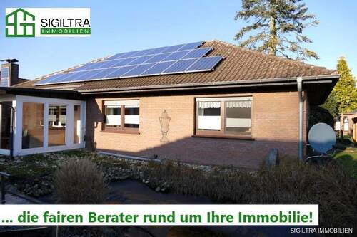 Bild 1 - Modernisierter Klassiker - gepflegter Bungalow mit Erdwärme und Solar