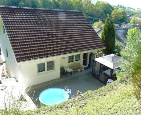 Blick auf die Terrasse - 