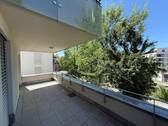 Der Nordbalkon zur Stadt hin - 