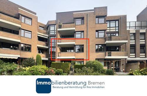 Außenansicht - Eigentumswohnung mit Balkon und Stellplatz