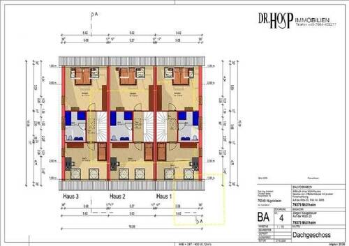 Dachgeschoss der Maisonette - 