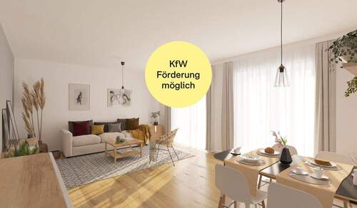 Visualisierung des Wohnzimmers im Einfamilienhaus_KfW - Ihr neues Familienzuhause - 470.990,00&nbsp;EUR Kaufpreis, ca.&nbsp; 114,90&nbsp;m&sup2;&nbsp;Wohnfl&auml;che