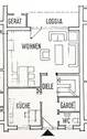 Grundriss EG - 4 Zimmer Reihenmittelhaus in Rastede