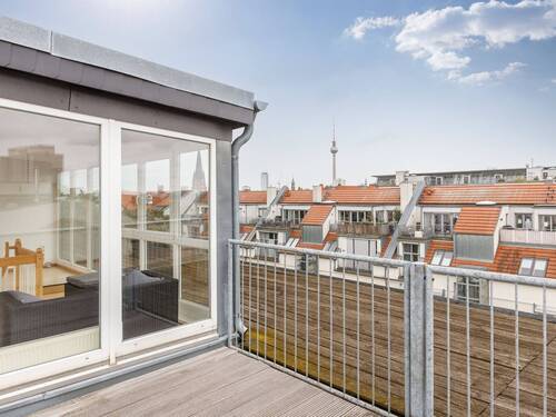 Rooftop Vista - Rooftop Vista - Exklusives Penthouse mit Panorama-Blick zwischen Naturkundemuseum & Scheunenviertel