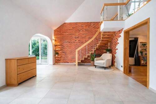 Wohnzimmer - Einfamilienhaus mit 244,00 m&sup2; in Grünendeich zum Kaufen