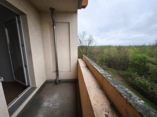 Ausblick Balkon - 2 Zimmer Etagenwohnung in Leipzig