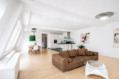 Wohnbereich - 2 Zimmer Etagenwohnung zum Kaufen in Karlsruhe
