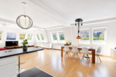 Wohn- und Essbereich - 2 Zimmer Etagenwohnung in Karlsruhe