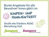 Besuchen Sie unseren Kinder- und Familientreff - 3 Zimmer Etagenwohnung zur Miete in Merseburg
