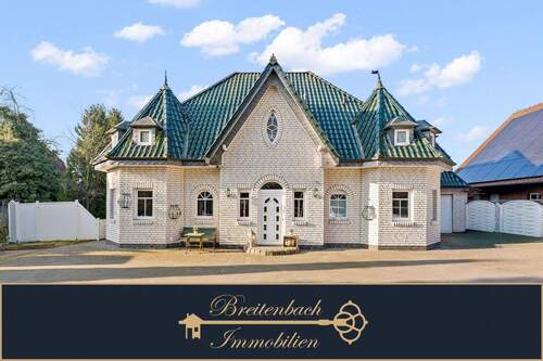 Hausansicht - Märchenhaftes Einfamilienhaus für die ganze Familie