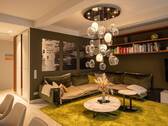 Wohnzimmer - Etagenwohnung mit 156,00 m² in Frankfurt zum Kaufen