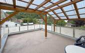 Balkon mit Überdachung - 7 Zimmer Einfamilienhaus in Pegnitz