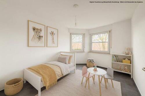 Zimmer 2 - Etagenwohnung mit 78,10 m&sup2; in Groß Santersleben zum Kaufen