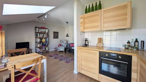 Küche und Wohnen - Etagenwohnung mit 47,80 m&sup2; in Potsdam zum Kaufen