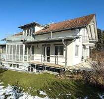 Wohnen im Grünen mit Ausblick - lichtdurchflutetes Architektenhaus mit Einliegerwohnung - Pöcking Aschering