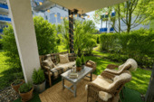Referenzbild Terrasse - Charmante Zwei-Zimmerwohnung mit Terrasse und Tiefgaragen-Stellplatz in Schleußig!