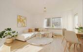 Wohnzimmer - Exklusive Citywohnung 3 Zi.+ 1 Mansardenzimmer - bezugsfertig und provisionsfrei!