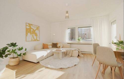 Wohnzimmer - Exklusive Citywohnung 3 Zi.+ 1 Mansardenzimmer - bezugsfertig und provisionsfrei!