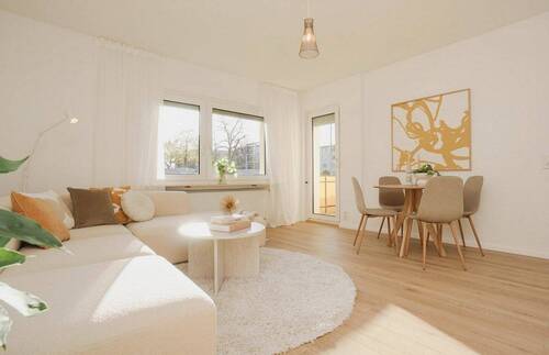 Wohnzimmer - Etagenwohnung mit 67,00 m&sup2; in Bremerhaven zum Kaufen
