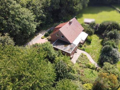 Luftaufnahme - 4 Zimmer Einfamilienhaus zur Miete in Salzbergen