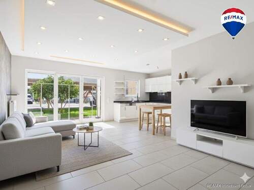 Wohnzimmer nachher nicht beschriftet - 3-Zimmer-Wohnung mit Terrasse - 349.000,00&nbsp;EUR Kaufpreis, ca.&nbsp; 80,00&nbsp;m&sup2;&nbsp;Wohnfl&auml;che