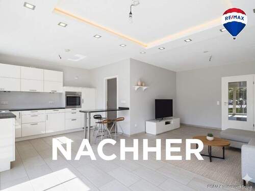 Wohznimmmer a nachher - 