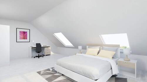 Visualisierung 2. DG Zimmer - 