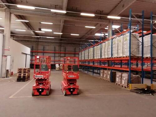 PALETTENREGALE FÜR 1.200 PALET - 