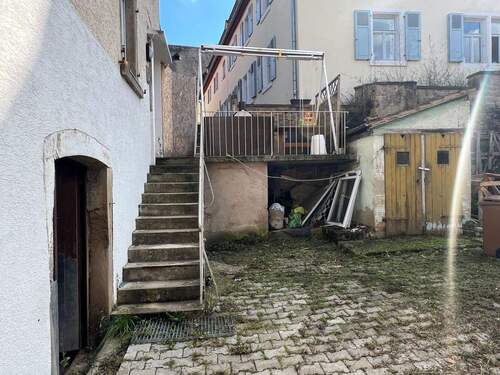 Treppenaufgang zum Haus - 